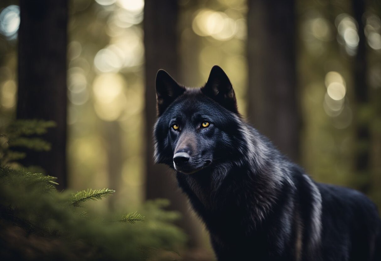 Dreaming About Black Wolf: Meanings And Interpretations 1 black wolf in dream