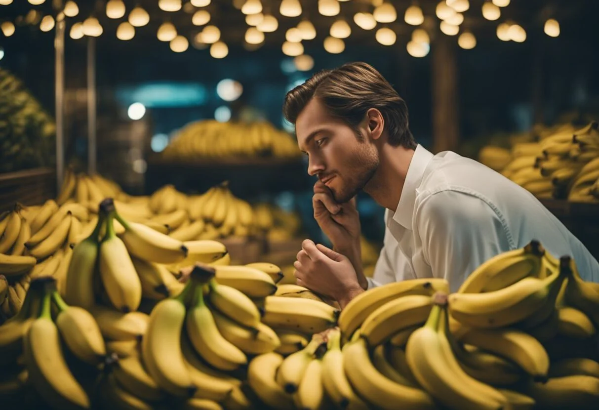 Dreaming About Bananas: Meanings And Interpretations Dreams about bananas can be a powerful symbol of your subconscious mind, emotions, and spiritual beliefs. Bananas are a common fruit that we often associate with energy and vitality. In dreams, they can represent a variety of different things depending on the context and the emotions that you feel during the dream.