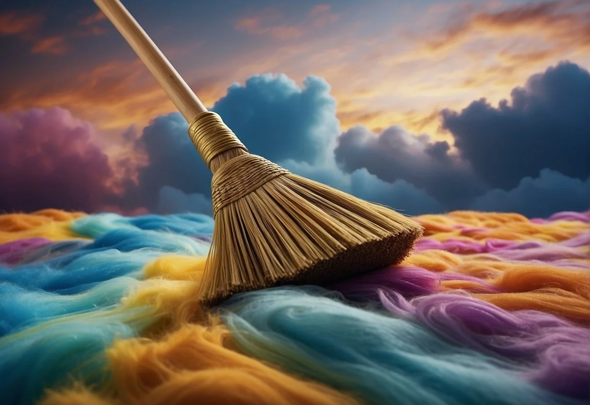 Dreaming About Sweeping: Meanings and Interpretation 5 Dreaming About Sweeping: Meanings and Interpretation Dreaming about sweeping might sound odd. Why dream about cleaning, right? But if you find yourself pushing around a broom in your sleep, you might be curious about what it means.